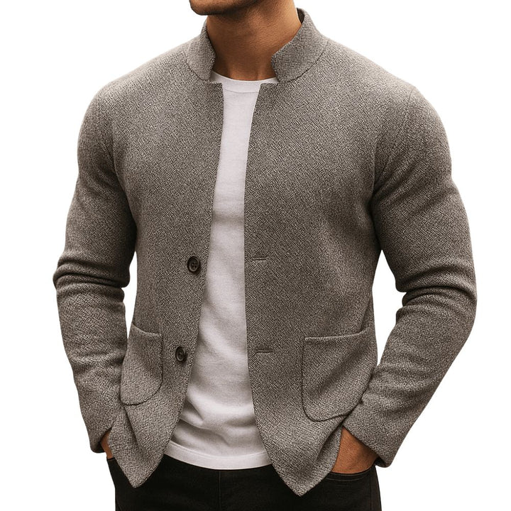 CESARE | Gilet in Maglia Texturata – Eleganza e Comfort Quotidiano