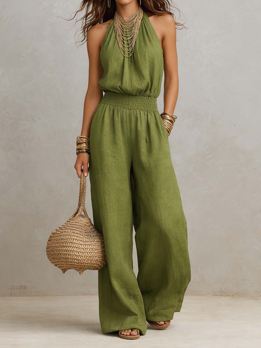 Margherita | Tuta Elegante con Halter