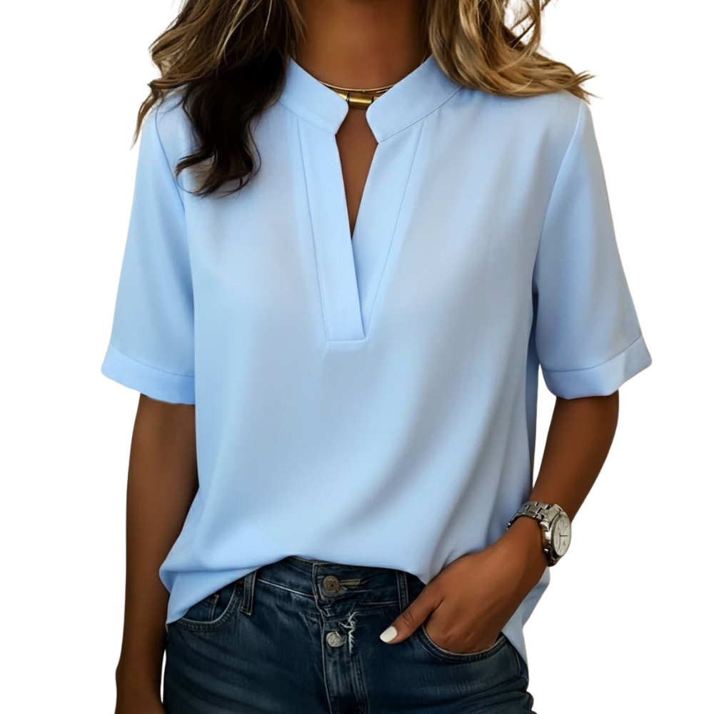 SERENA | CAMICIA A MANICHE CORTE RELAXED
