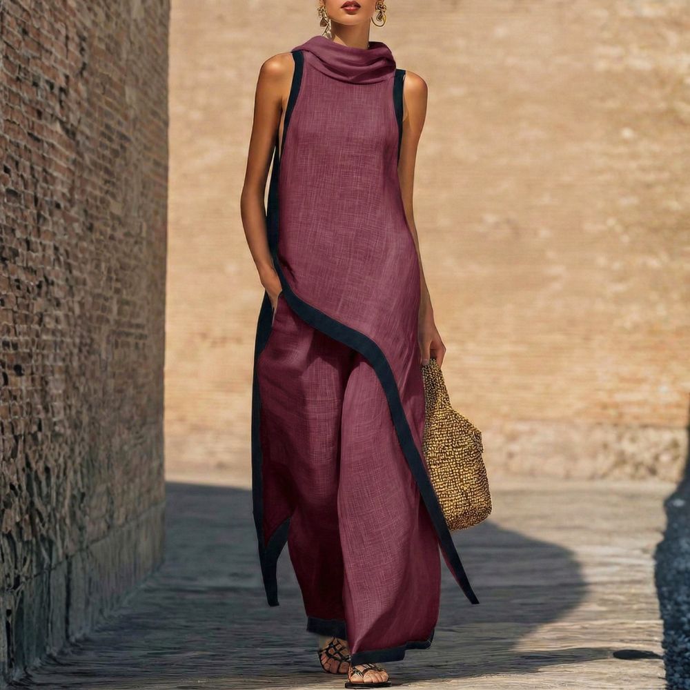 CATERINA | COMPLETO LINO ELEGANTE