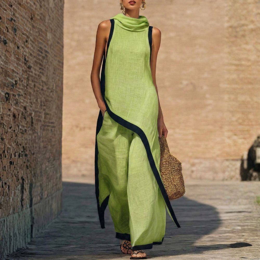 CATERINA | COMPLETO LINO ELEGANTE