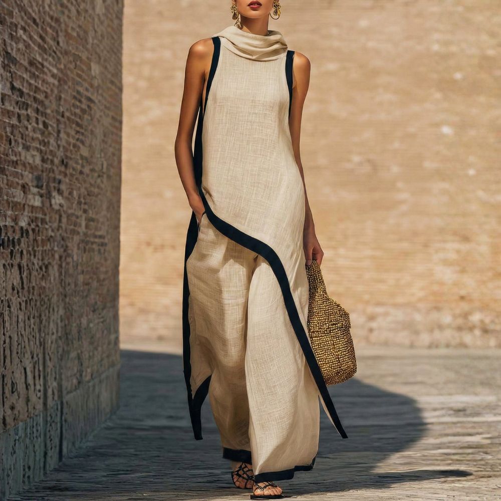 CATERINA | COMPLETO LINO ELEGANTE