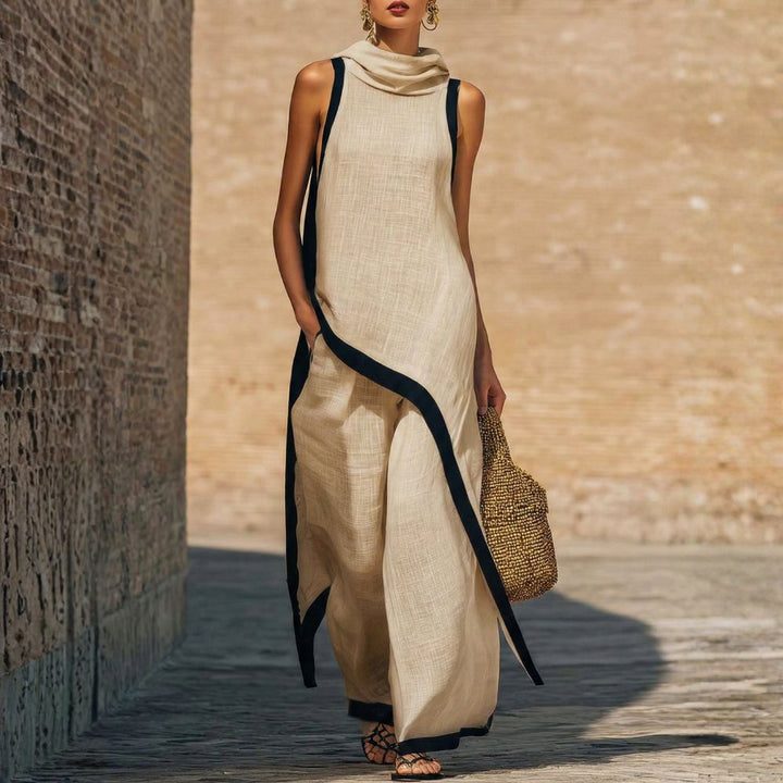 CATERINA | COMPLETO LINO ELEGANTE