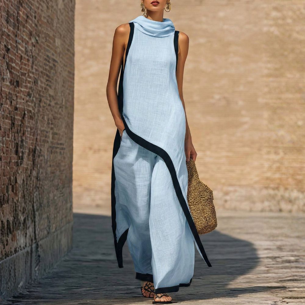 CATERINA | COMPLETO LINO ELEGANTE
