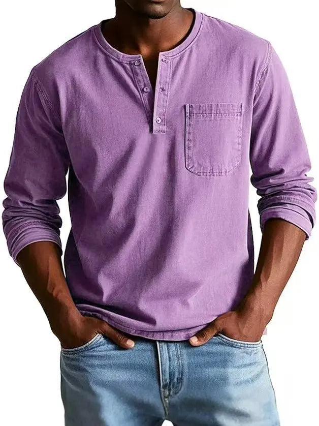 Roberto | Vintage Henley Shirt