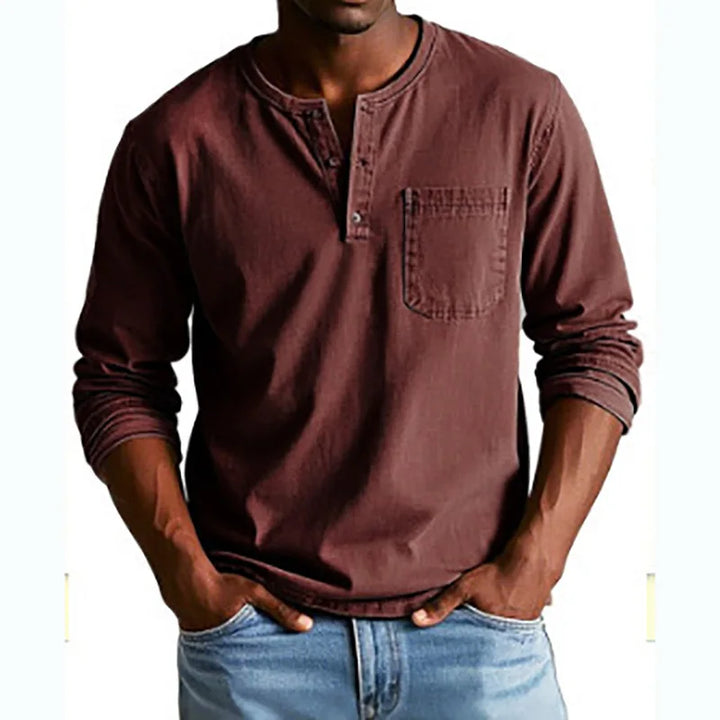 Roberto | Vintage Henley Shirt