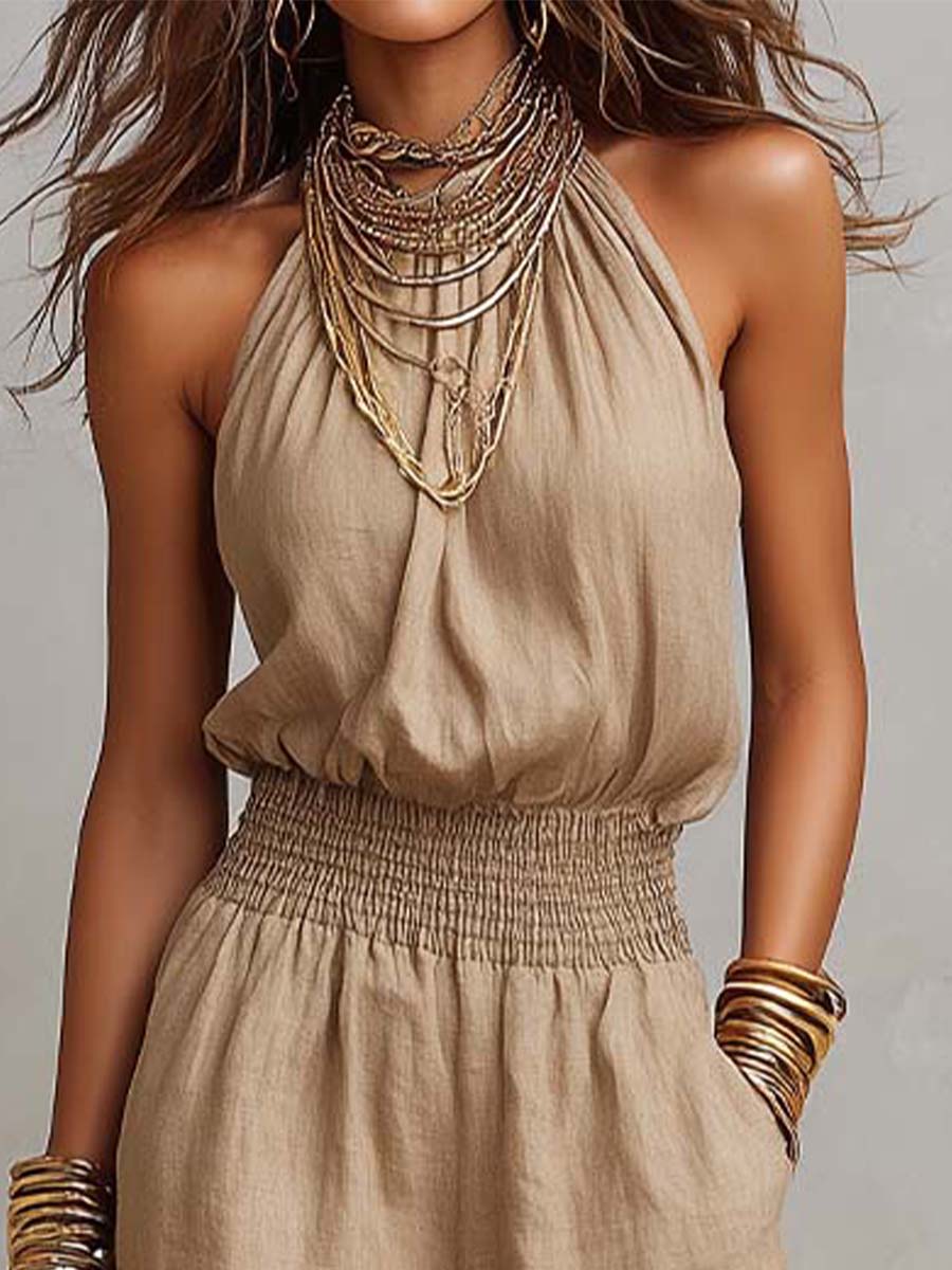 Margherita | Tuta Elegante con Halter