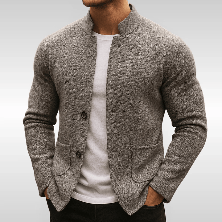 CESARE | Gilet in Maglia Texturata – Eleganza e Comfort Quotidiano