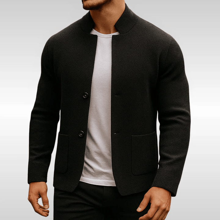 CESARE | Gilet in Maglia Texturata – Eleganza e Comfort Quotidiano